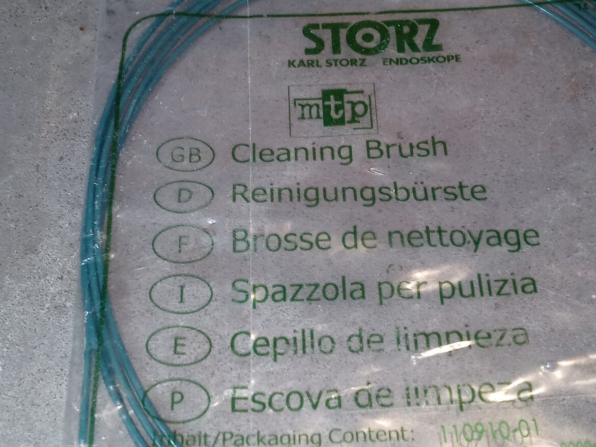 LOT OF 2 Karl Storz Endoscope Sterile, SingleUse Cleaning Brushes