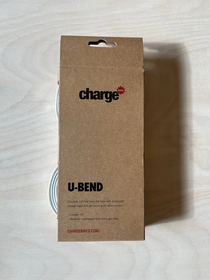 Cinta de manillar Charge Bikes U-Bend blanca Foto 2 de 2