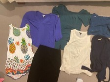 Lot of 8 women  s clothes - multiple brands