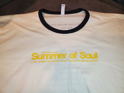 SUMMER OF SOUL -2021 MOVIE FILM- LOT #5 OF RARE PROMO ITEMS W/ADULT MEDIUM SHIRT - Picture 5 of 11