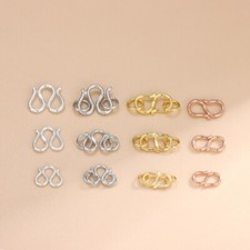 S925 Sterling Silver Hook For Necklace Bracelet Connector Diy Making Accessories