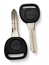 Curtis GM B91 Blank Key, 2 Blanks Black Rubber/Plastic Head 97-2005 GM Chevy USA
