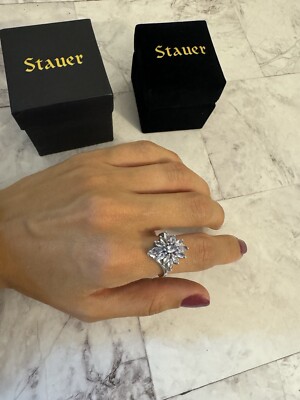 Stauer Sterling Silber Tansanit Sunburst Ring (2ctw) Größe 7, Halbedelstein