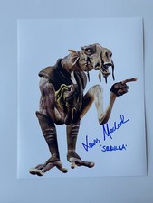 LEWIS MACLEOD In Person Signed Autograph 20x25cm Star Wars