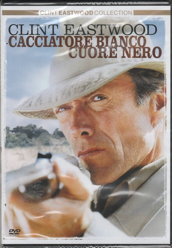 Dvd CACCIATORE BIANCO CUORE NERO con Clint Eastwood nuovo sigillato 1990