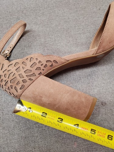 Jessica Simpson Open Toe Sandals Women's Block Heel Ankle Strap Buckle Size 10 - Picture 18 of 18
