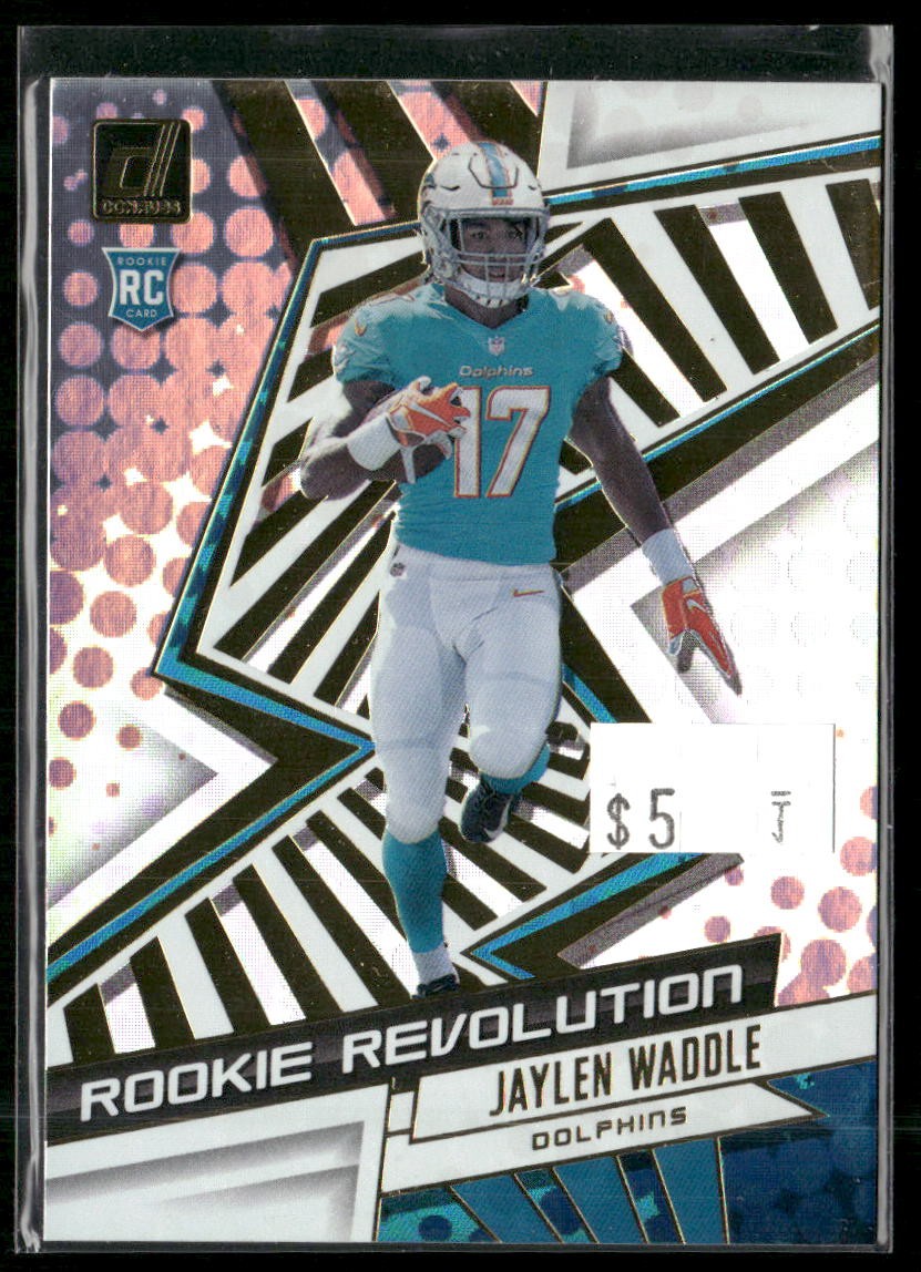 2021 Donruss - Rookie Revolution #REV-JWA Jaylen Waddle