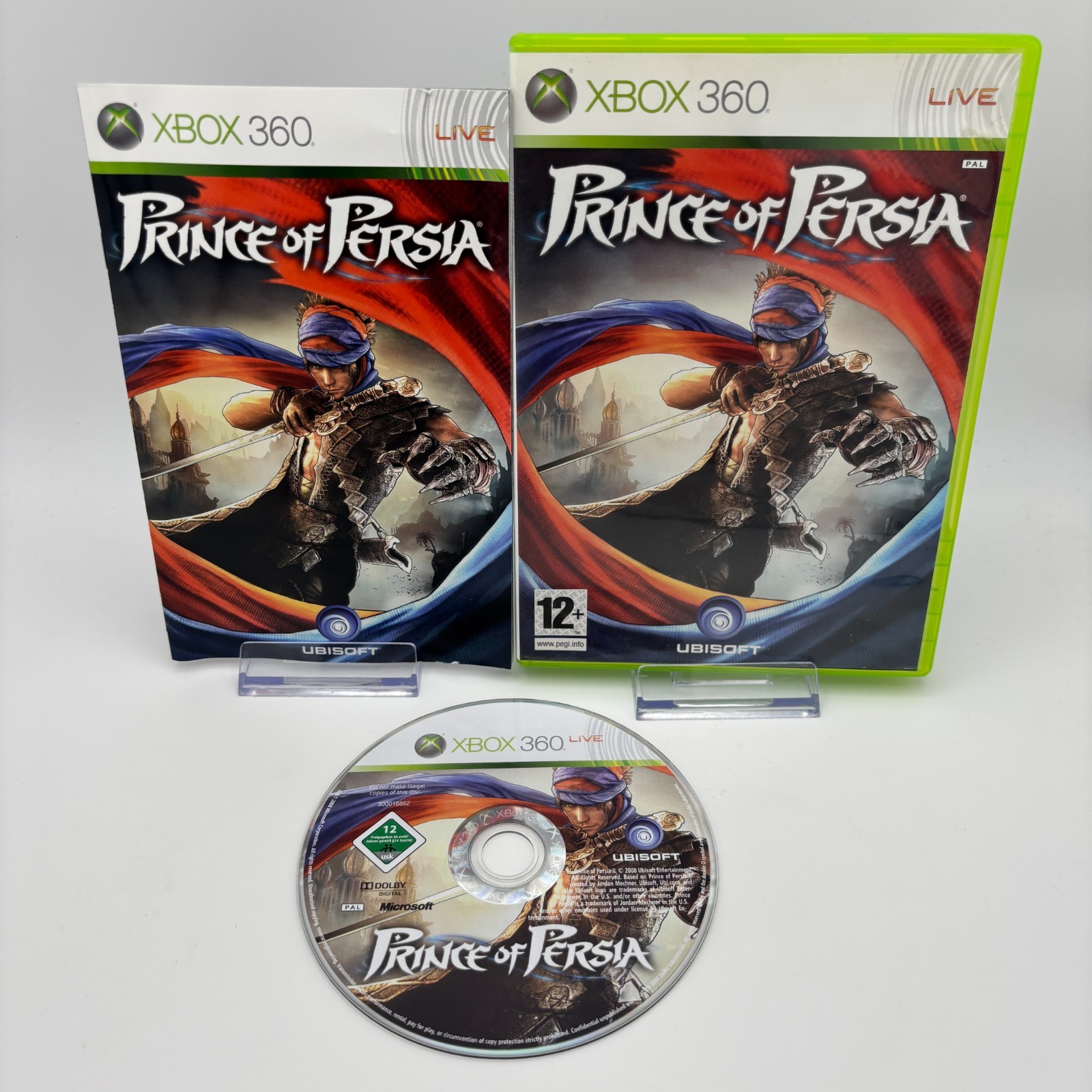 Prince of Persia (PAL Xbox 360, 2008) *Near Mint* Complete *Disc Perfect*