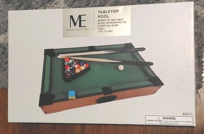 Modern Expressions 20'' Tabletop Pool Table Mini Pool Table