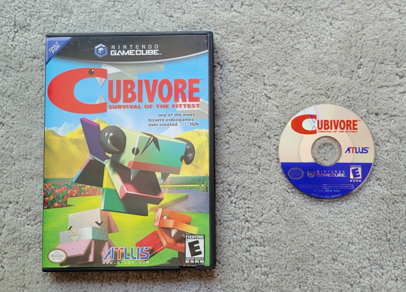 Cubivore: Survival of the Fittest (Nintendo GameCube, 2002)
