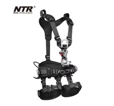 Full Body Harness Black M Rescue Rigging Rope Access Fall Arrest Purpose
