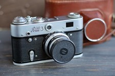 FED-3 35mm Film soviet RANGEFINDER CAMERA USSR INDUSTAR I-61 LENS f2.8/52 M39