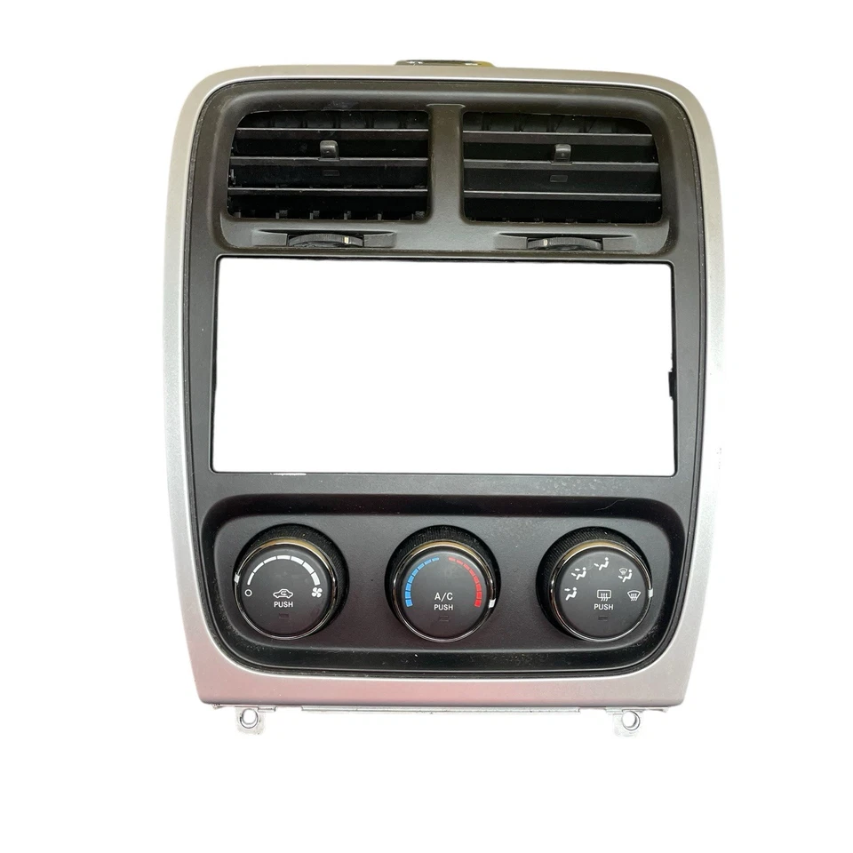 Dodge Caliber 2010-2012 tablero central radio bisel panel de ajuste OEM calefacción aire acondicionado Foto 2 de 4