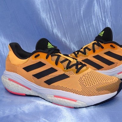 ADIDASSOLAR GLIDE 5 M LAUFSCHUHE GR 44 HERREN SCHUHE SNEAKER ORANGE TOP BOOST