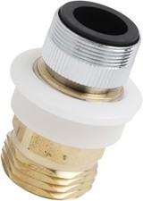 Dishwasher Hose Coupling Adapter Brass Snap Design 15/16 in 55/64 in x 3/4 in