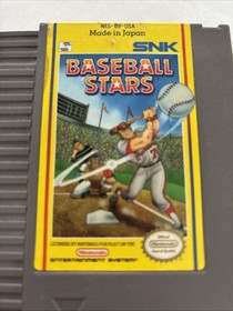 Baseball Stars SNK (Nintendo Entertainment System) Authentic NES Game w/ Case