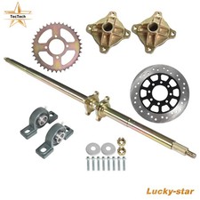 Fit For Go Kart Golf Cart buggy Quad Complete Kit 44" Rear Live Axle Wheel Hub
