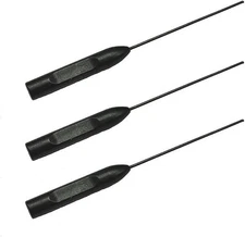 Hearing Aid Vent Cleaning Tool Earpiece Earmold Cleaner (3) Black 