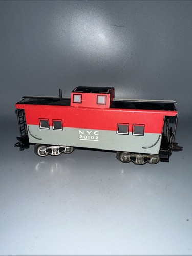 Vintage Marx O Scale New York Central NYC Tin Caboose Car 20102 - C - Picture 4 of 7