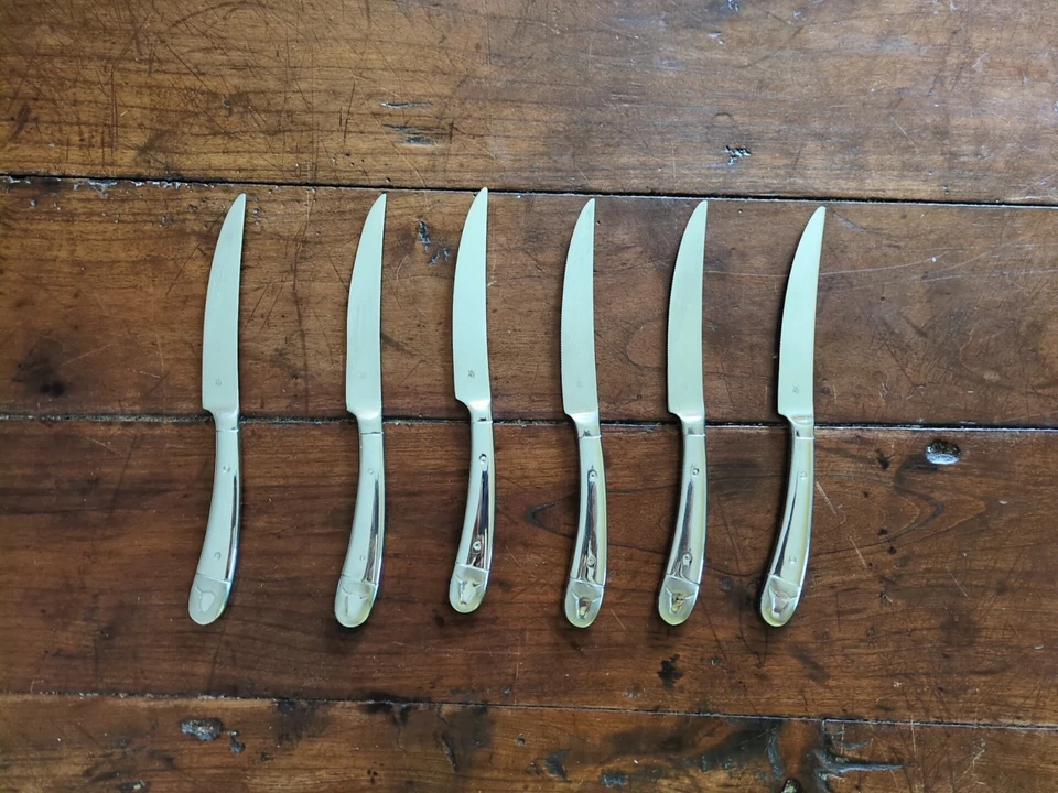 Set 6 Coltelli WMF Acciaio Inox Per Carne Con Cofanetto - Immagine 4 di 4