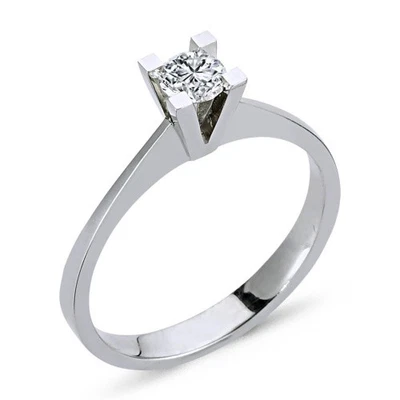 0,23 Carat Diamant Meisterwerk 14 Karat Weißgold - Bild 1 von 3