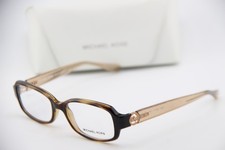 NEW MICHAEL KORS MK 8016 TABITHA V 3104 HAVANA CLEAR AUTHENTIC EYEGLASSES 52-17