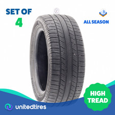 Set Of 4 Used 23550r17 Michelin Defender 2 96h - 8-9.532