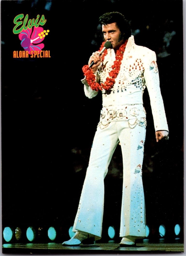 1992 ELVIS PRESSLY THE COLLECTION #460 THE ALOHA SPECIAL CARD KING