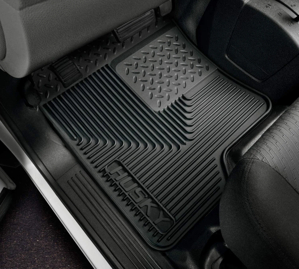 Husky Liners - Heavy Duty 2nd Or 3rd Seat Floor Mats | 1997 - 1999 Black - Image 2 of 4