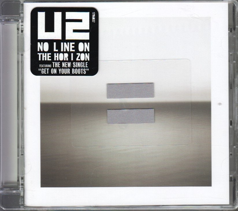 U2 No Line On the Horizon CD Europe Mercury 2009 in super jewel case with hype