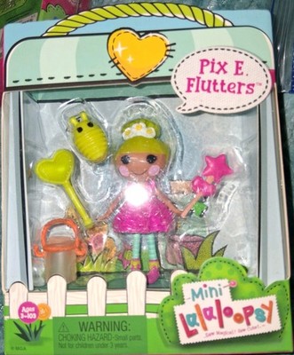 MGA Mini Lalaloopsy Pix E. Flutters 3'' Figure w/ Accessories MPN 579052