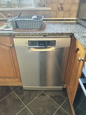 Bosch Series 4 Silver Edition Freestanding Dishwasher - Serie6 SMS40A08GB silver