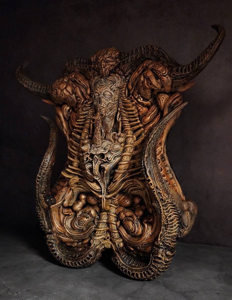 H.R Giger Style Necronomicon Wall Art | eBay