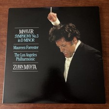 Zubin Mehta: Mahler symphony no. 3 in d minor ANALOGUE PRODUCTIONS 2x LP APC 117