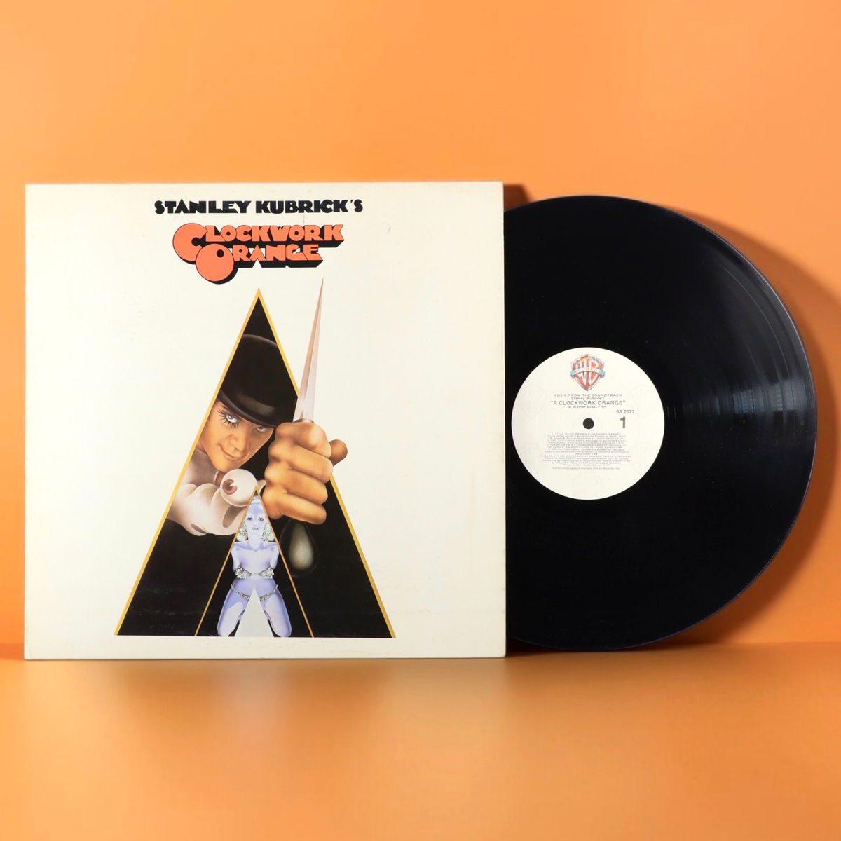 Stanley Kubrick's A Clockwork Orange Vinyl LP Warner Bros 1980
