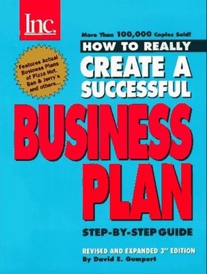 How to Really Create a Successful Business Plan Paperback David E
