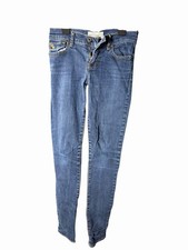Abercrombie Kids 14 Slim Blue Skinny Jeans Medium Wash Denim