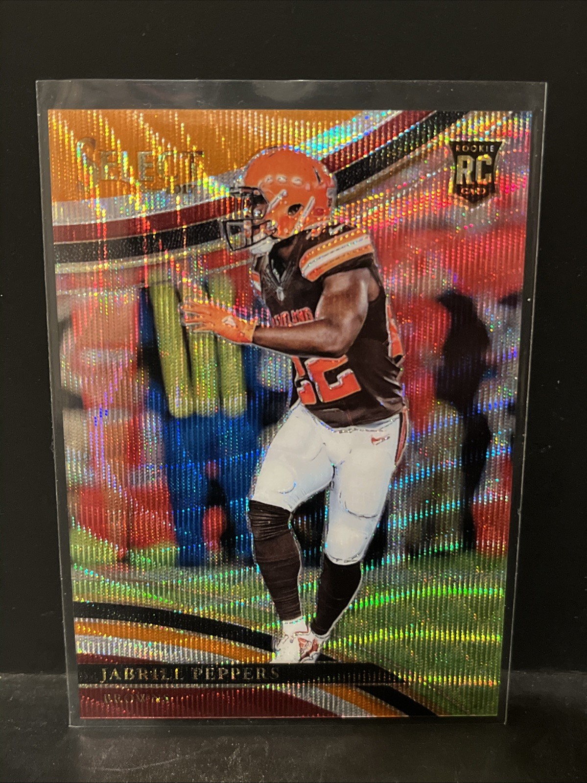 2017 Panini Select - Field Level Jabrill Peppers #214 Tri-Color Prizm /99 (RC)