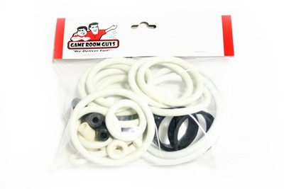 Gottlieb Cue Ball Wizard Pinball Machine Replacement Rubber Ring Kit White