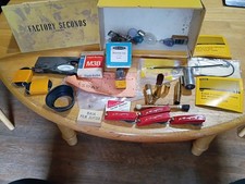 Misc camera parts flash bulbs vintage staplers and more