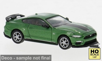 PCX87 0570 HO 1:87 , Ford Mustang VI Mach I, Green, 2020,