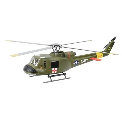 Flywing RTF UH-1 470 V4 4 Blades Green 10CH ACE flight Control RC Helicopter