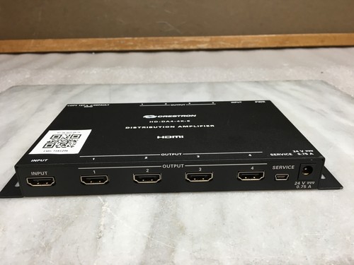 Crestron HD-DA4-4K-E HDMI 4 Channel Distribution Amplifier | eBay