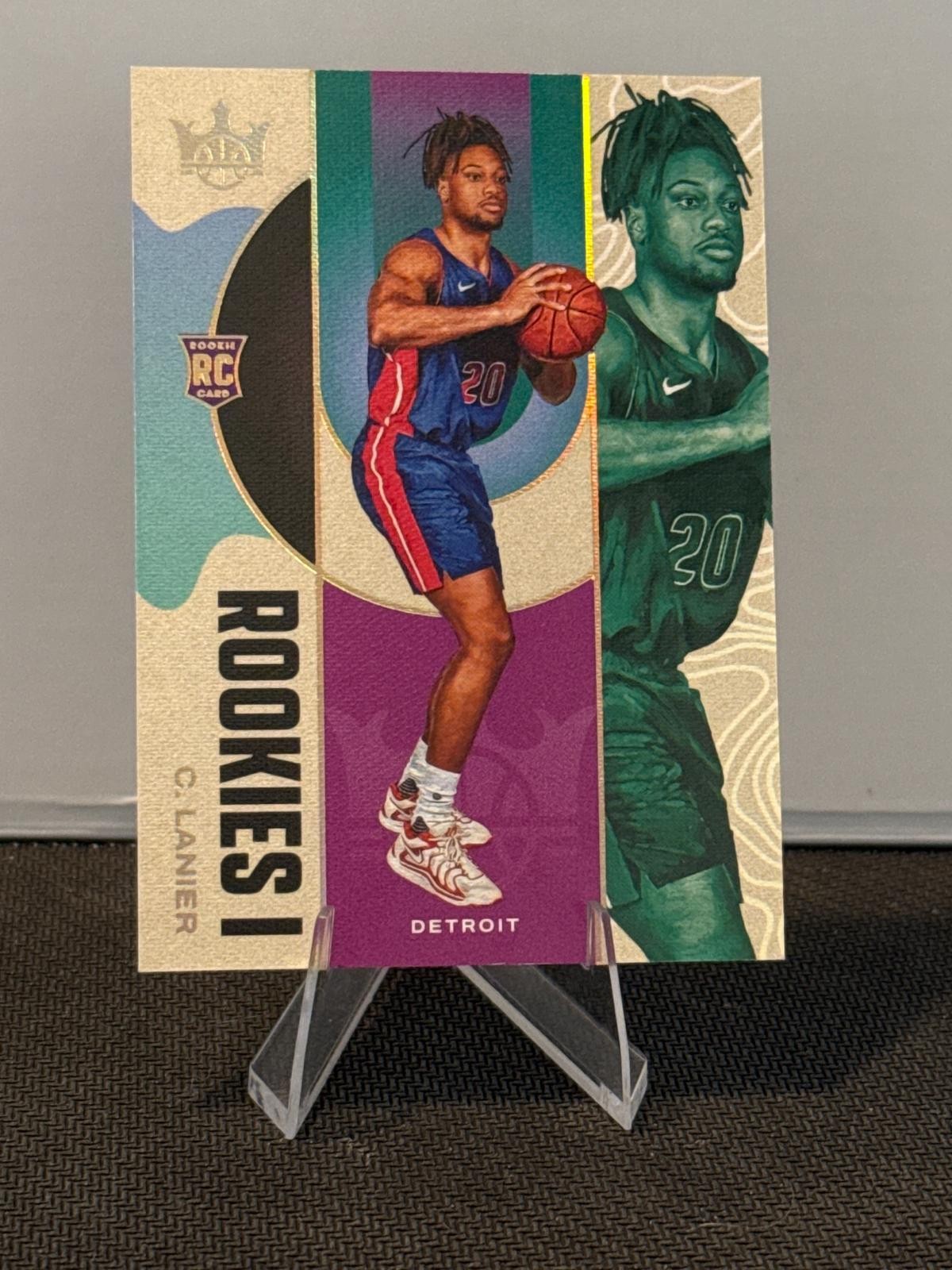 2025-26 Panini - Court Kings #124 Chaz Lanier Rookies1