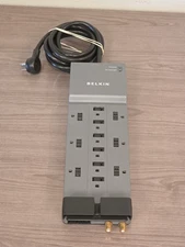 Belkin BE112230-08 12-Outlet Surge Protector Power Strip 120V 15A 1800W 