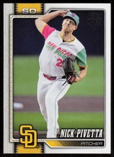 2026 Topps Series 1 Celebration Nick Pivetta #9 San Diego Padres