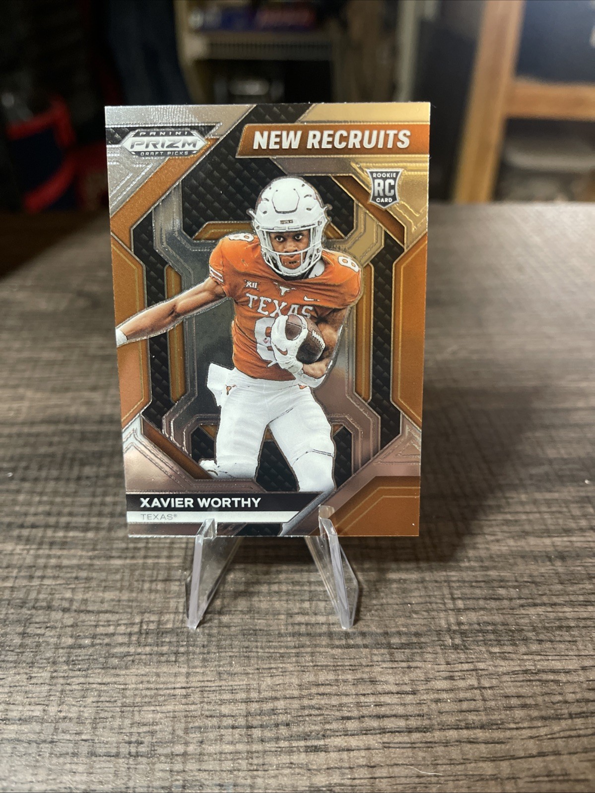 2024 Panini Prizm Draft Picks - New Recruits Xavier Worthy #NR-XWY (RC)