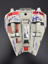 Star Wars ESB Rebel Armored Snow Speeder ILM Multi-Signed Toy 13 Sigs! BECKETT