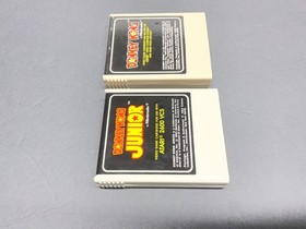 Atari  2600   Donkey Kong and Donkey Kong Junior  Games and Manuals  Tested