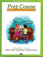 Alfred's Basic Piano Prep Course Theory, Bk C: For the Young Beginn - ACCEPTABLE